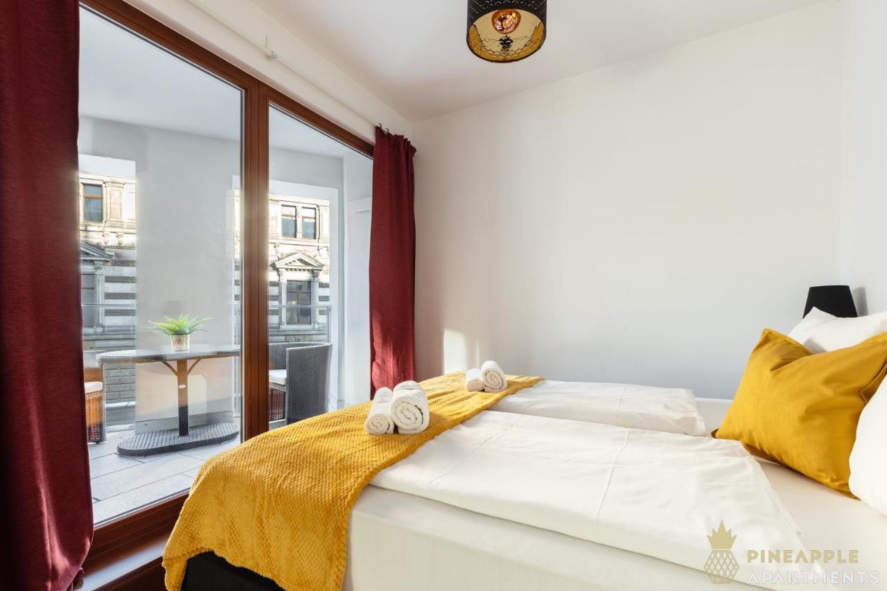 Pineapple Apartments Palais Am Neumarkt - 90 Qm - 1X Free Parking Dresden Exteriör bild