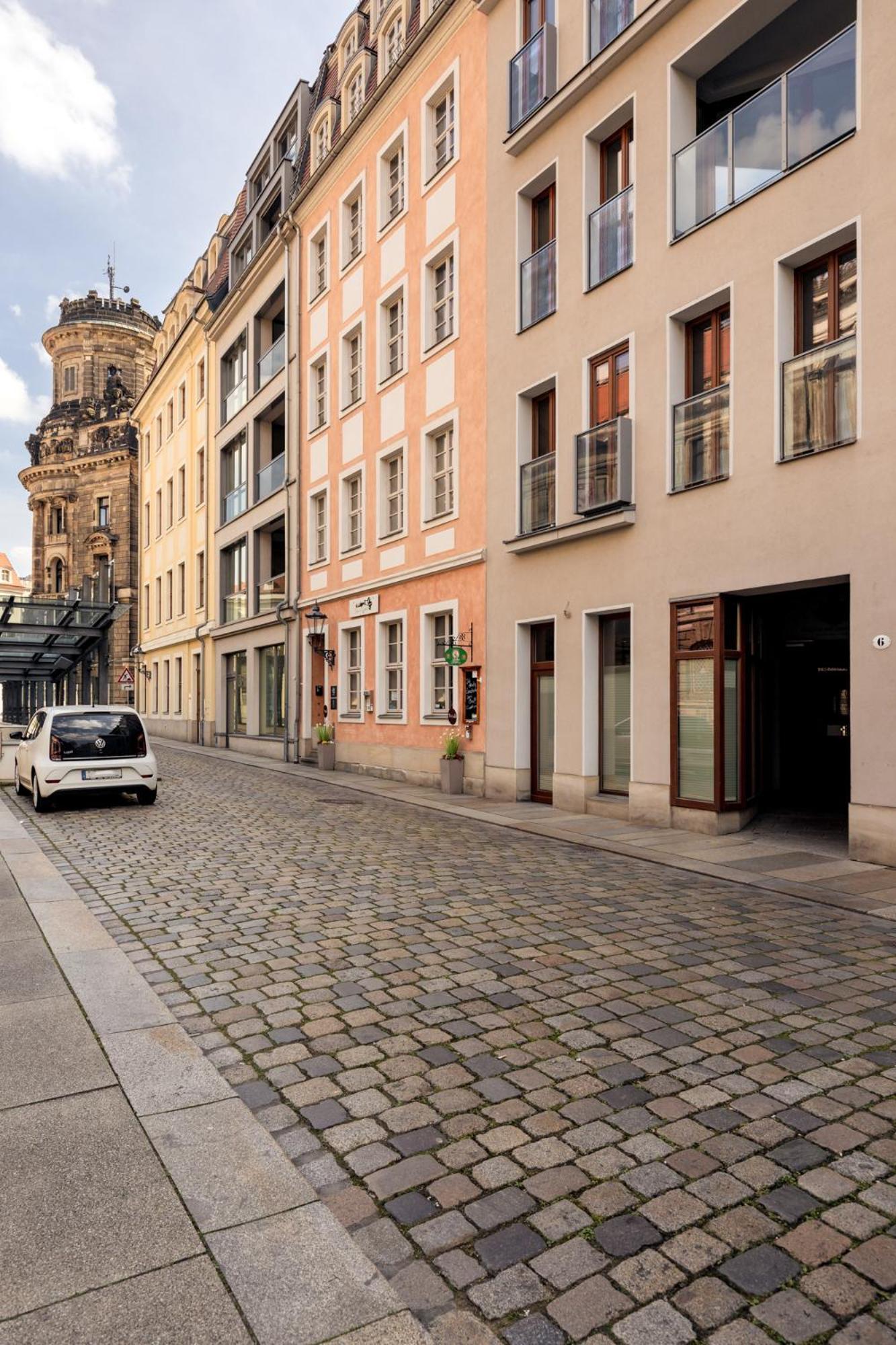 Pineapple Apartments Palais Am Neumarkt - 90 Qm - 1X Free Parking Dresden Exteriör bild